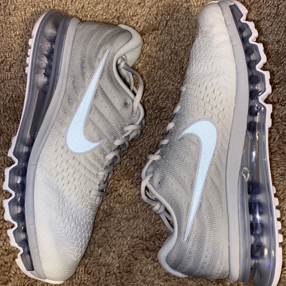 Nike Air Max 2017 Pure Platinum White Mens Size 8 main image 7